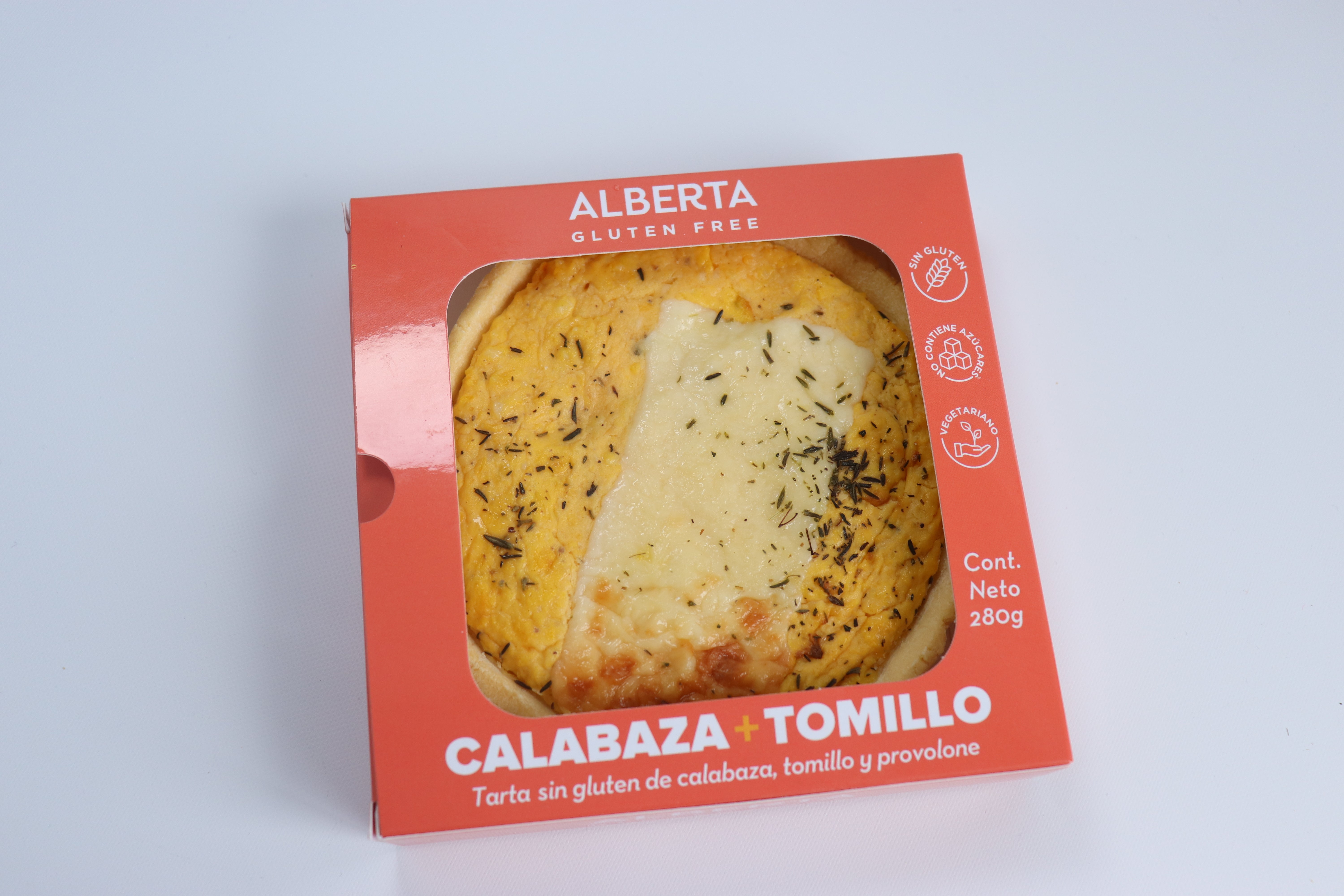 Tarta Calabaza y Tomillo SIN GLUTEN