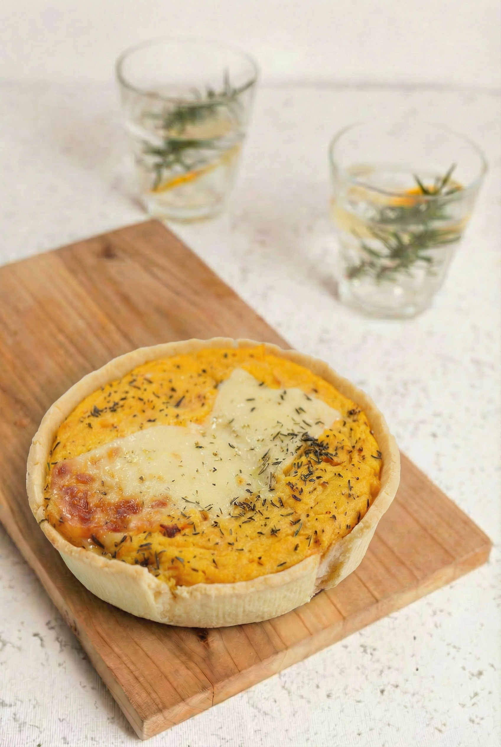 Tarta Calabaza y Tomillo SIN GLUTEN