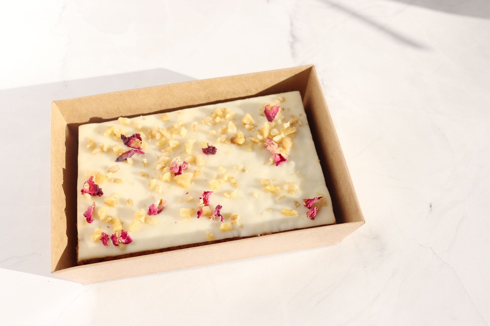 Carrot cake VEGANA 15x10cm CONGELADA