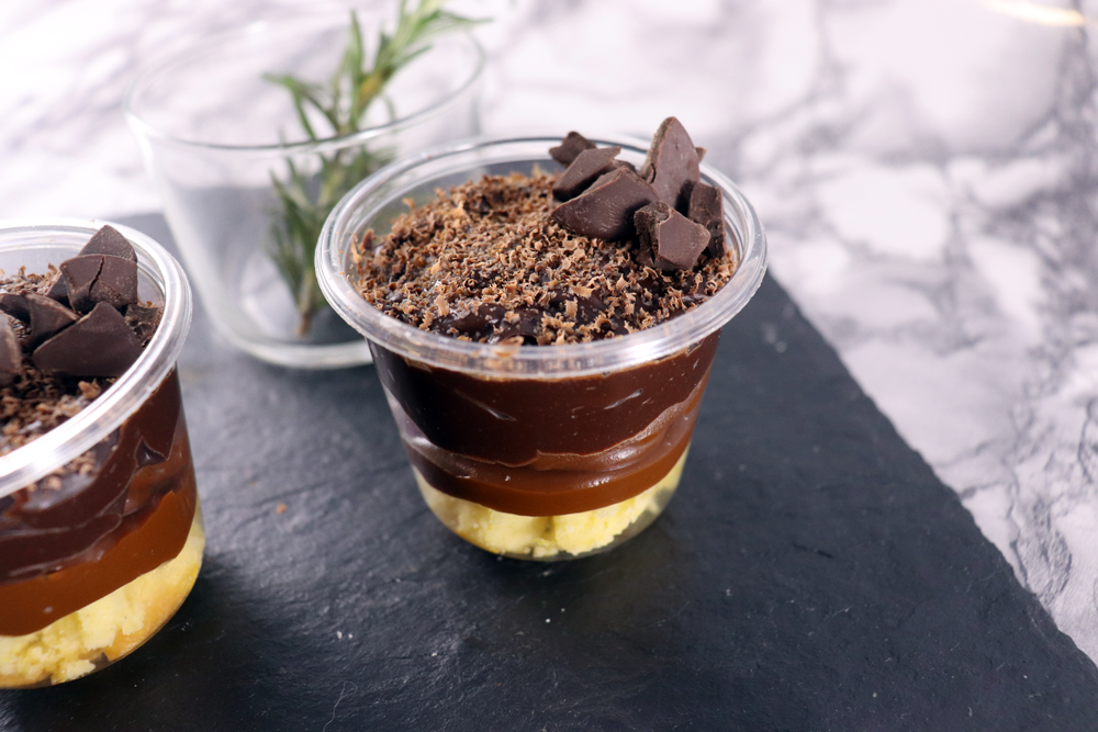 Postre Choco + Dulce De Leche SIN GLUTEN, SIN AZÚCAR