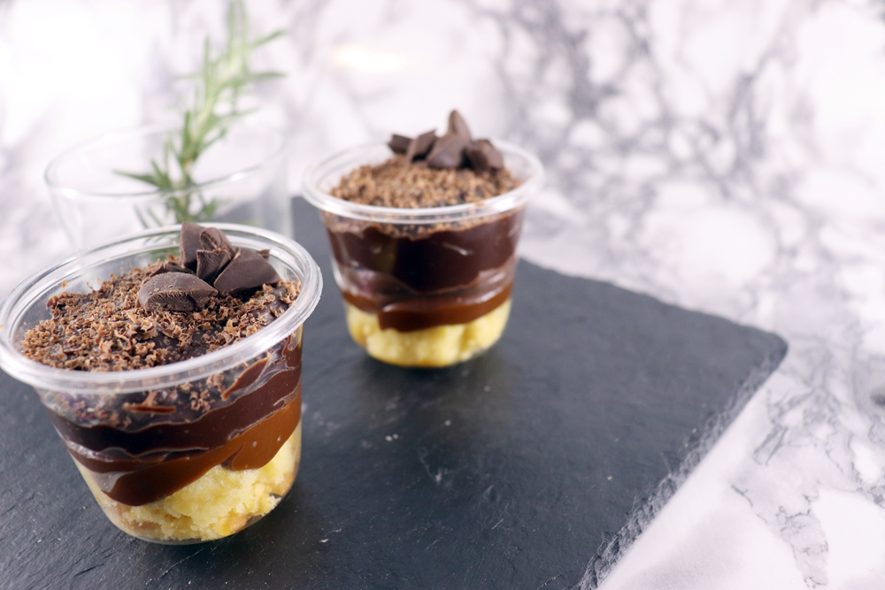 Postre Choco + Dulce De Leche SIN GLUTEN, SIN AZÚCAR