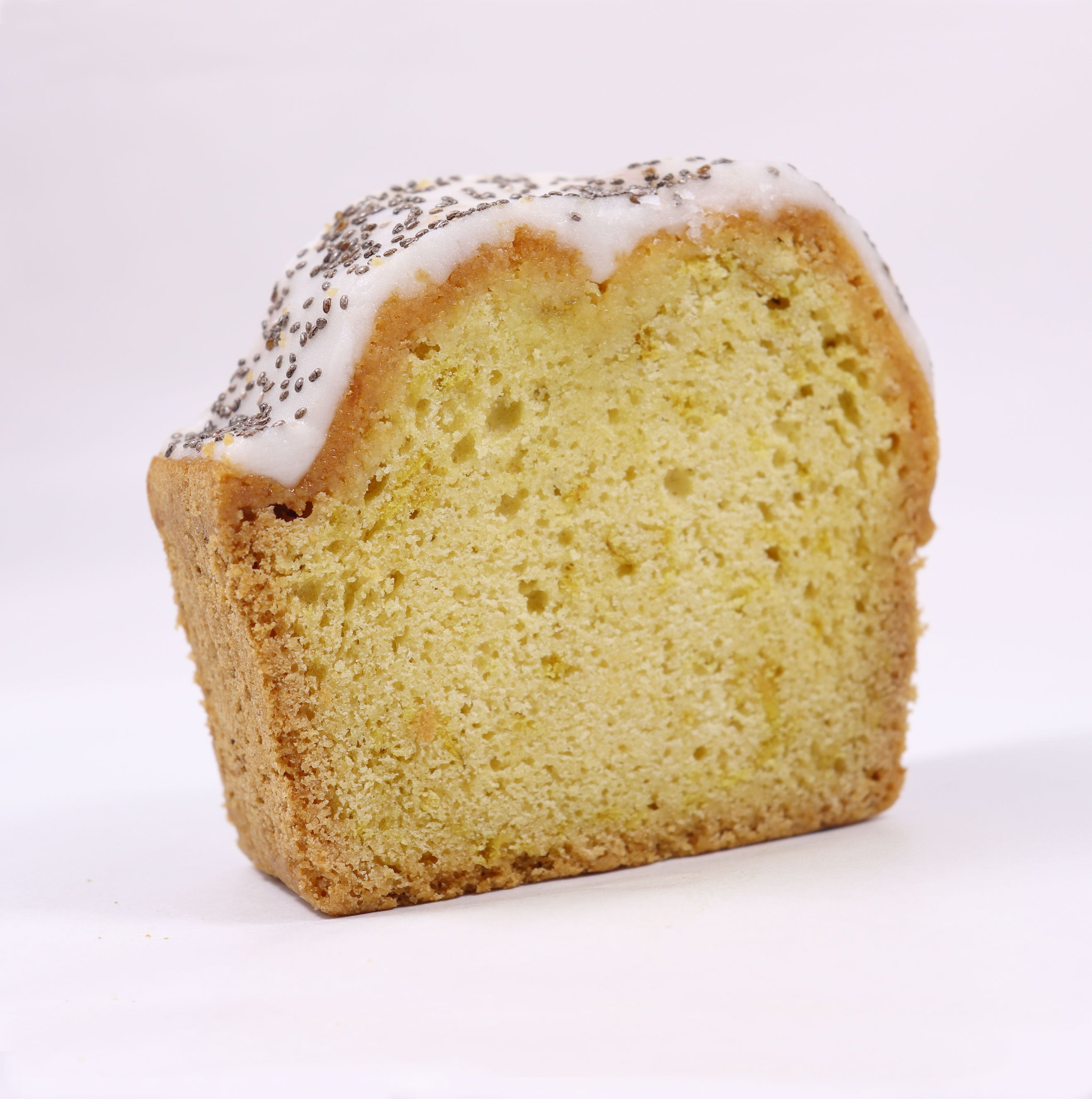 Budín de limón y amapola SIN LACTOSA